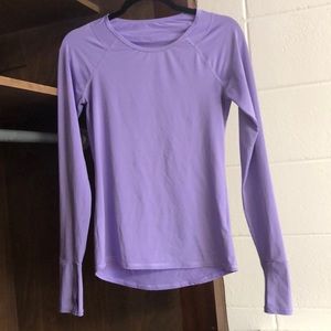 Athleta purple long sleeve